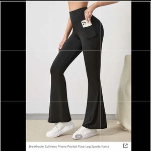 Flare yoga pants